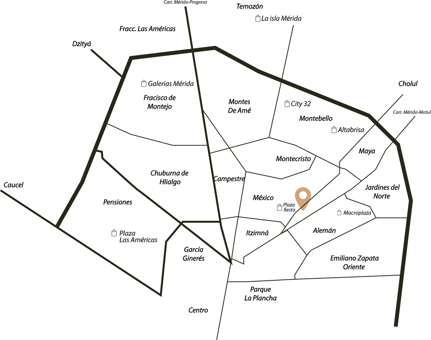 Ubicación Casa de la Cristiandad